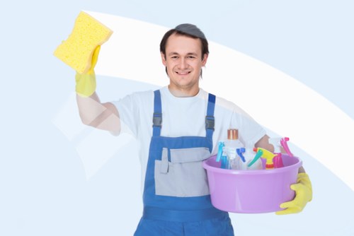 Cleaning and recycling operations in NW3 with sorted waste streams