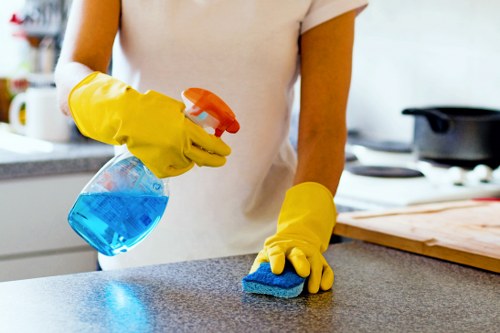 Deep cleaning in NW3 for kitchen and bathroom surfaces