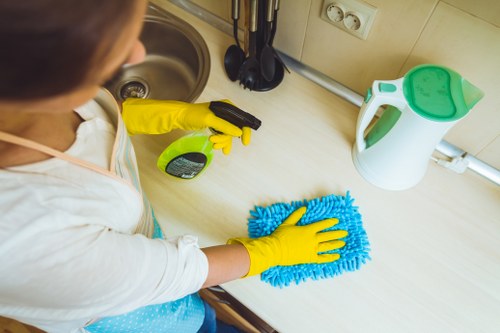 Reusable items prepared for charity donation and reuse
