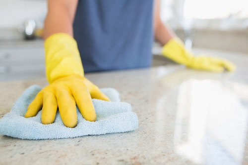 Local home cleaning support in NW3 for a bright, organized apartment